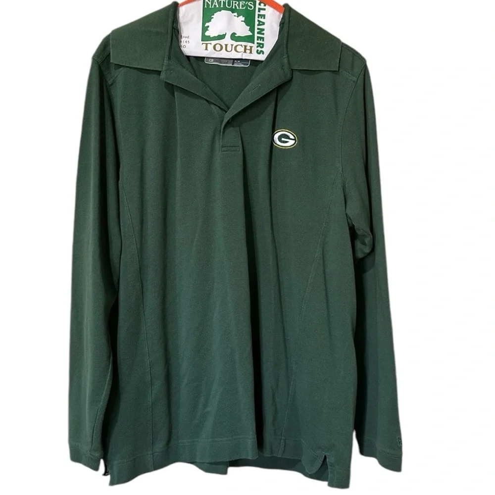 Cutter & Buck medium Packer long sleeve polo - Picture 1 of 7